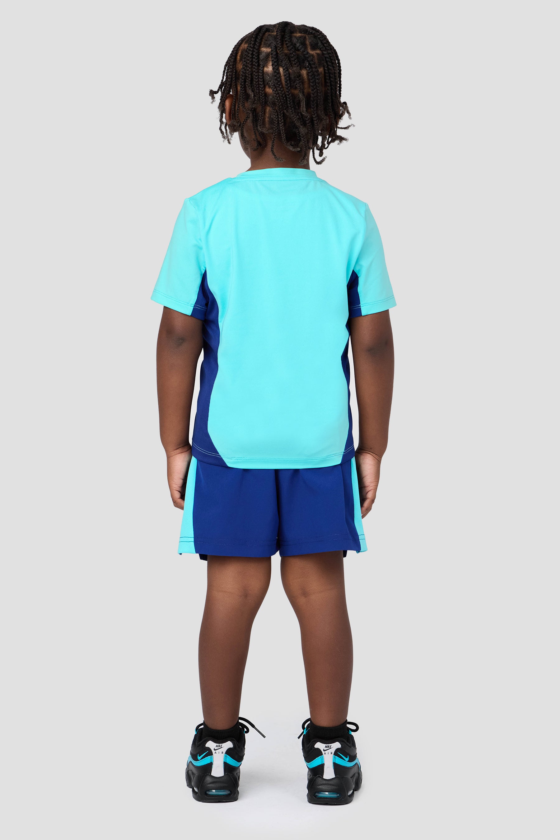Infant Boy's Peak 2.0 T-Shirt/Short Set - Neon Sky/Marine Blue