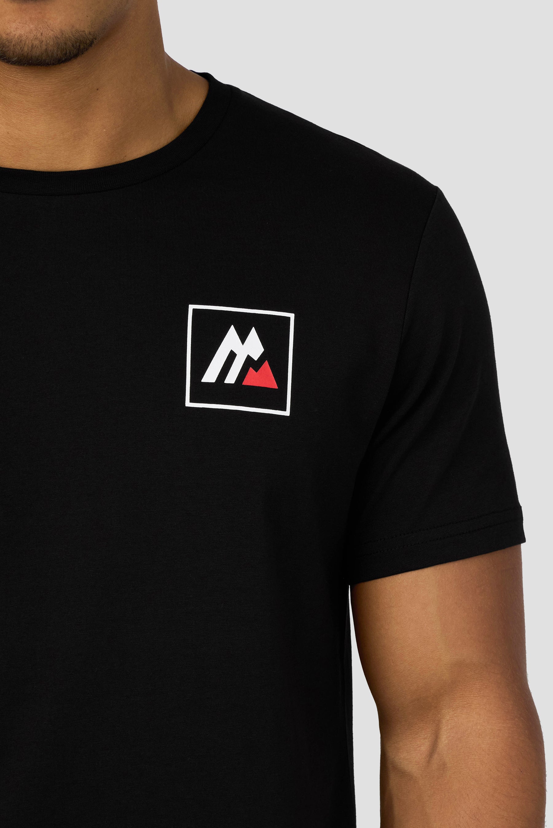 M Box Logo T-Shirt - Black