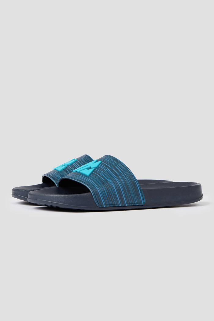 MTX Trail Slides - Midnight Blue/Vivid Aqua