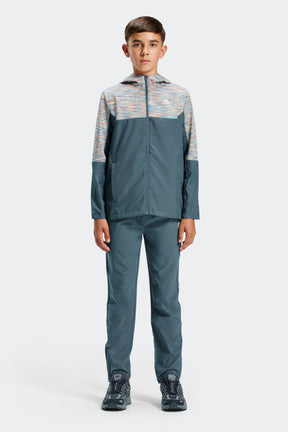 Boys Trail Pant - Blue Multi/Orange