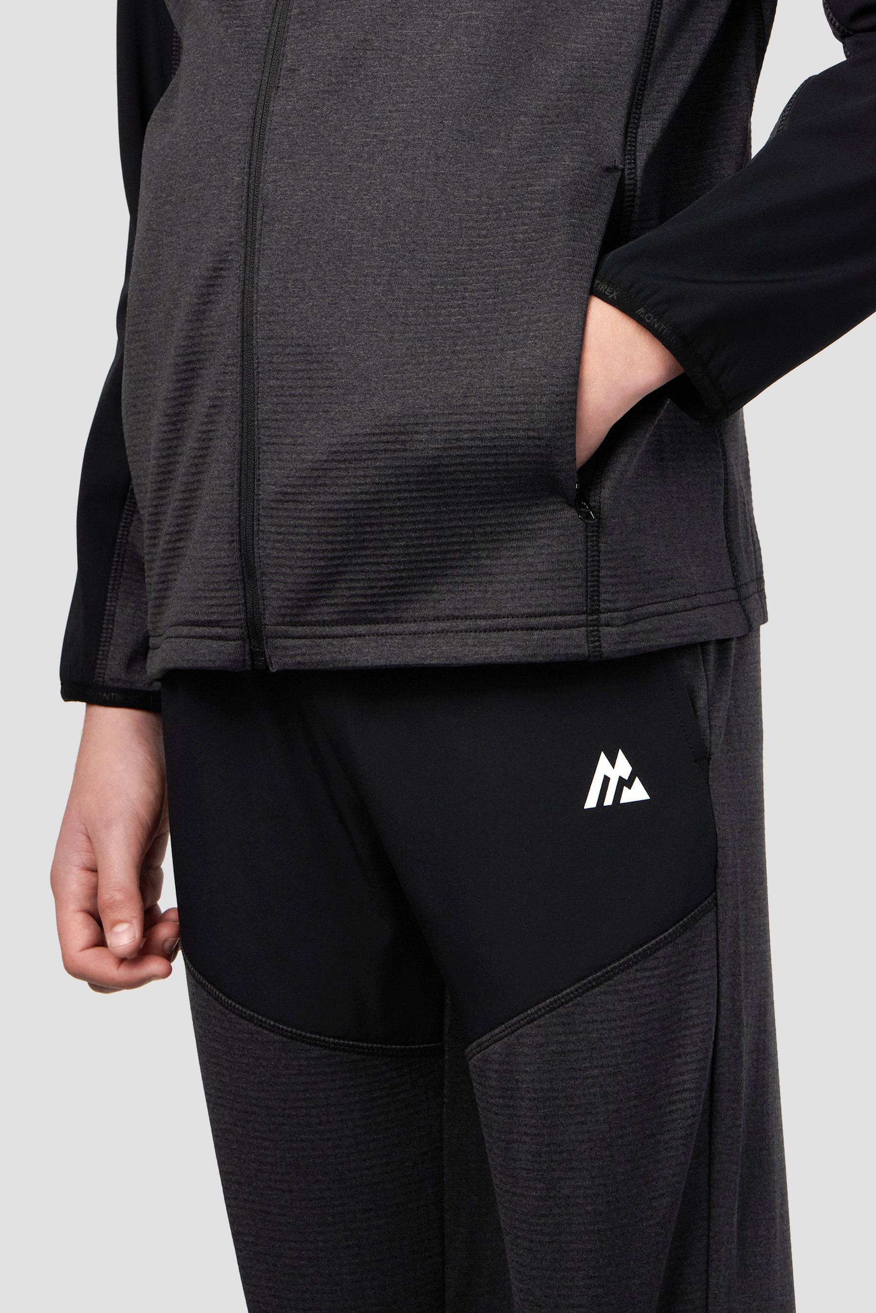 Boys Valen Hood - Black Marl