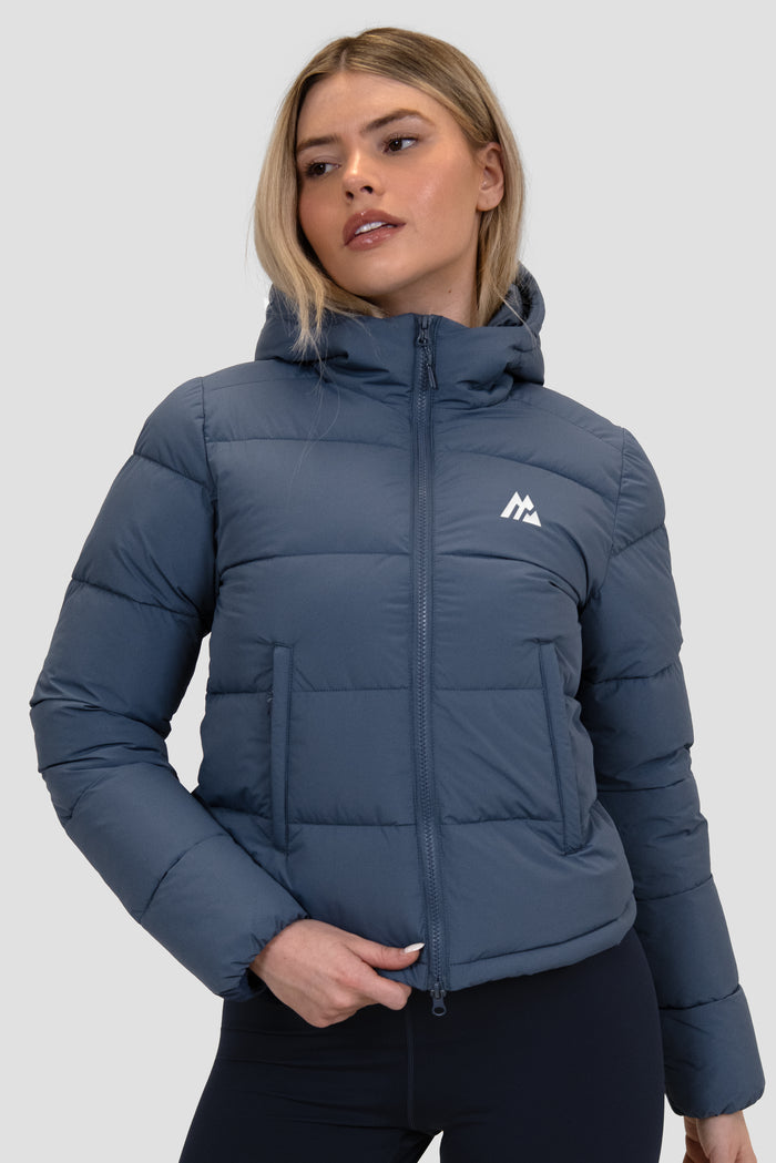 Women's Elevate Jacket - Greyed Indigo