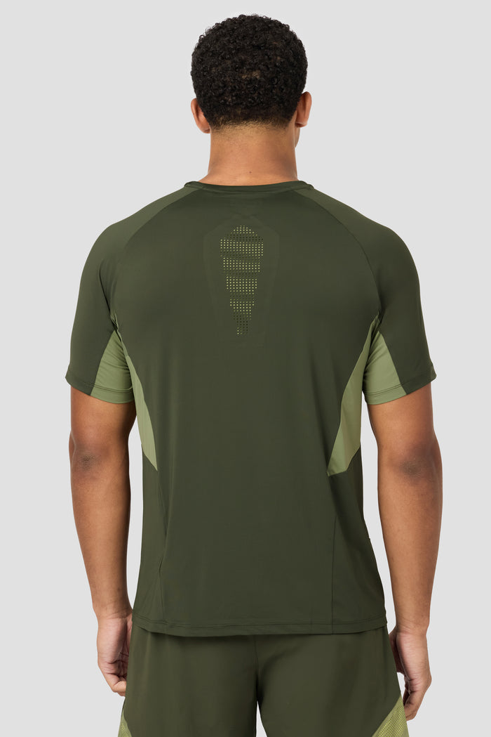 Camiseta Endurance - Olmo/Huerto/Cal Eléctrica Homem