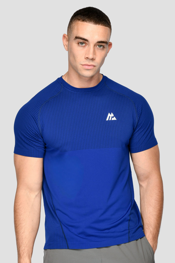 Endurance Seamless T-Shirt - Midnight Blue/Space Blue