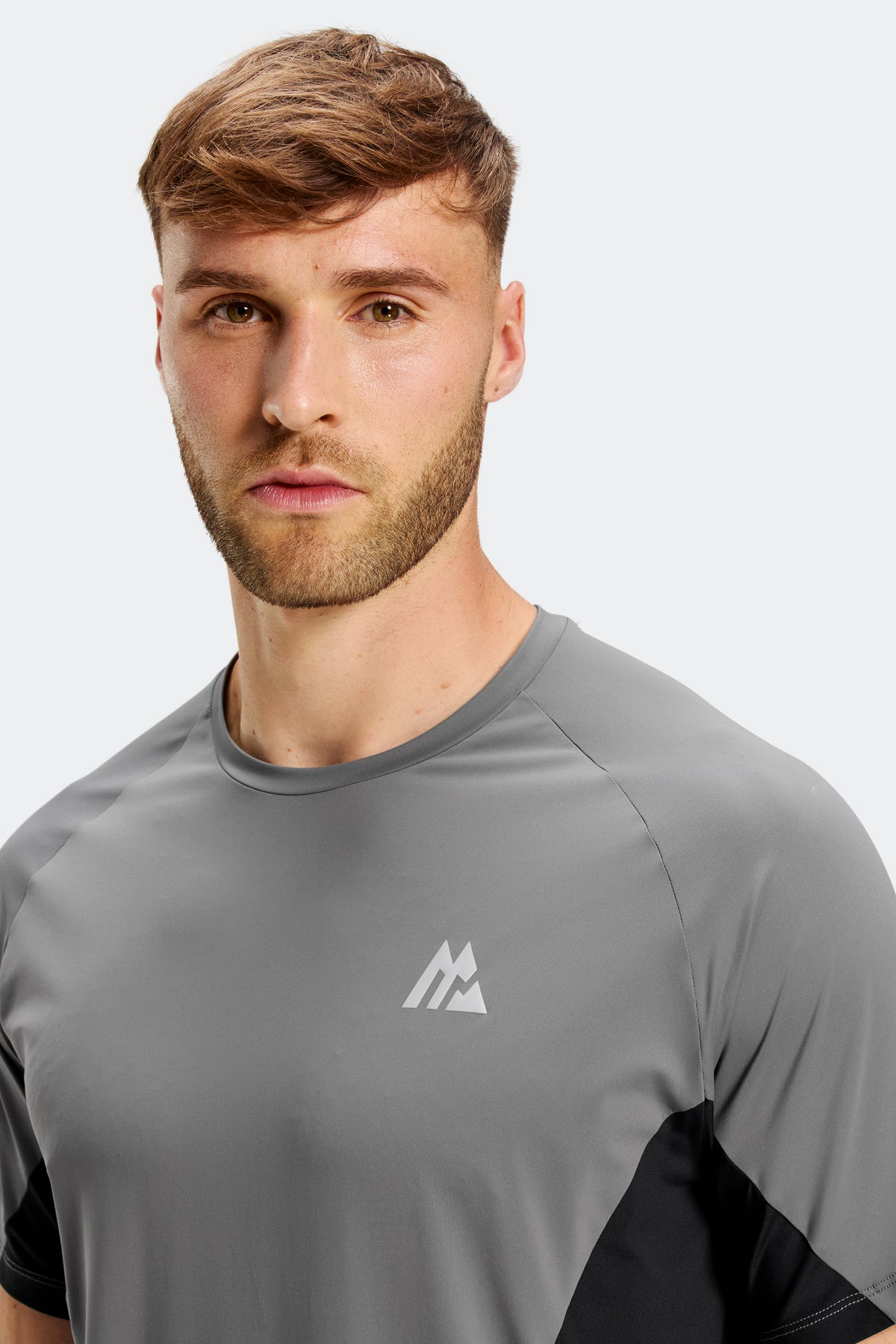 Endurance T-Shirt - Cement Grey/Black/Magenta