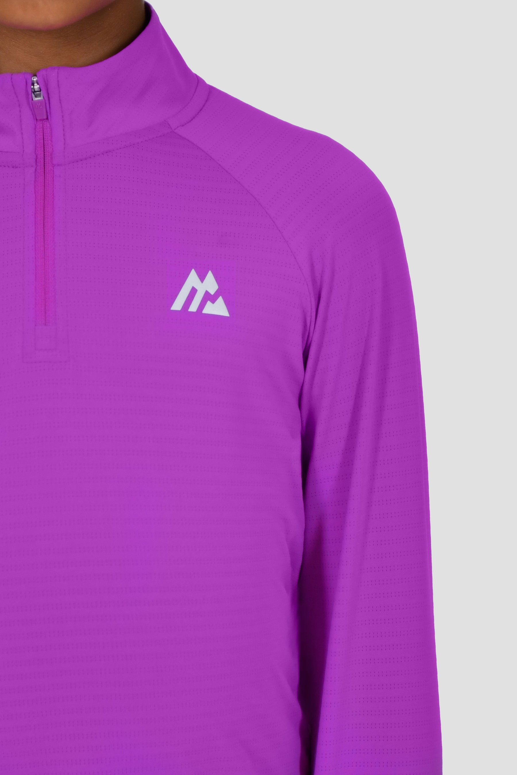 Girls Energy 1/4 Zip - Electric Purple