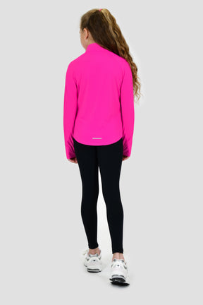 Girls Energy 1/4 Zip - Magenta