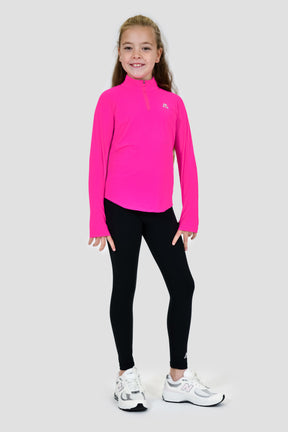 Girls Energy 1/4 Zip - Magenta