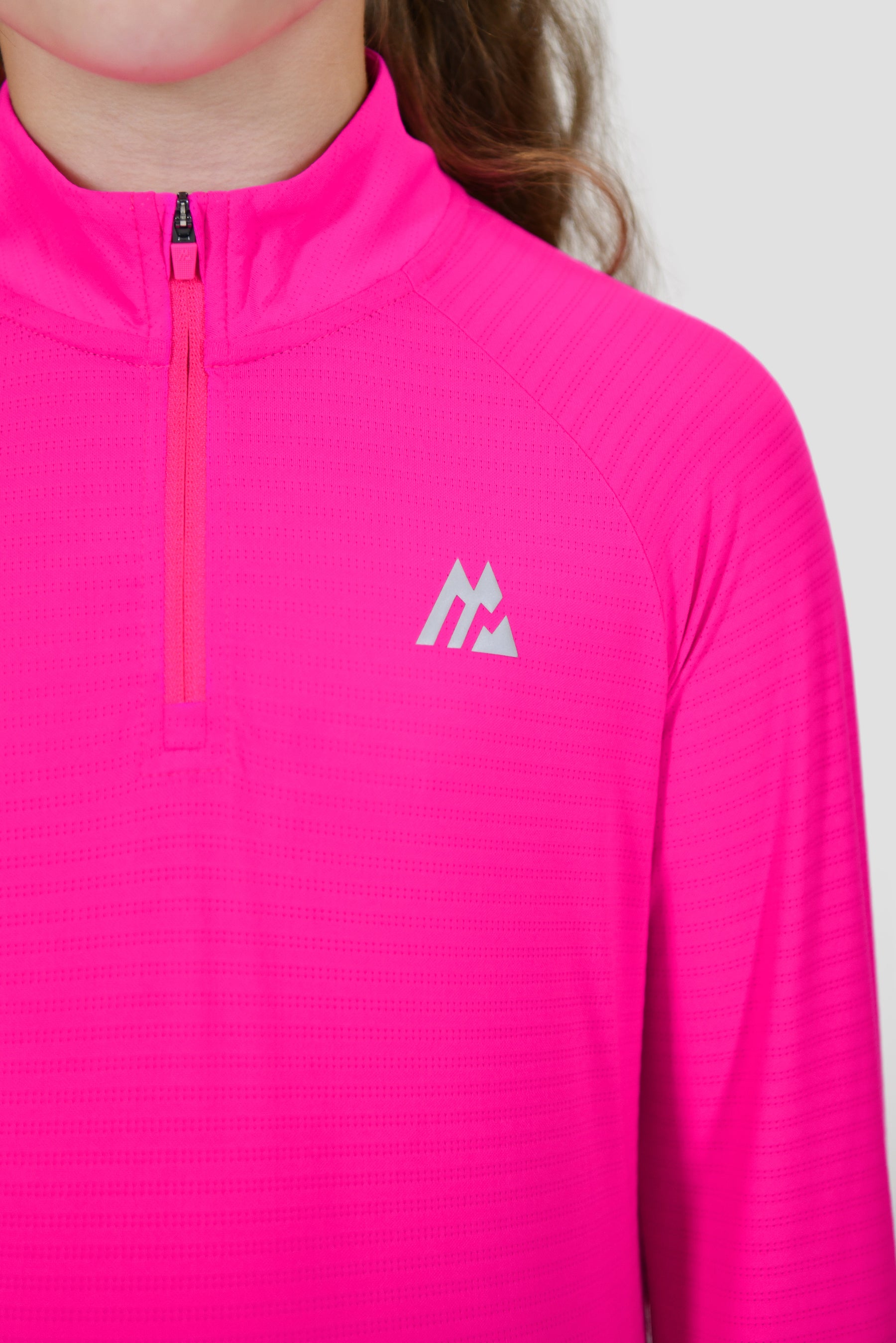 Girls Energy 1/4 Zip - Magenta