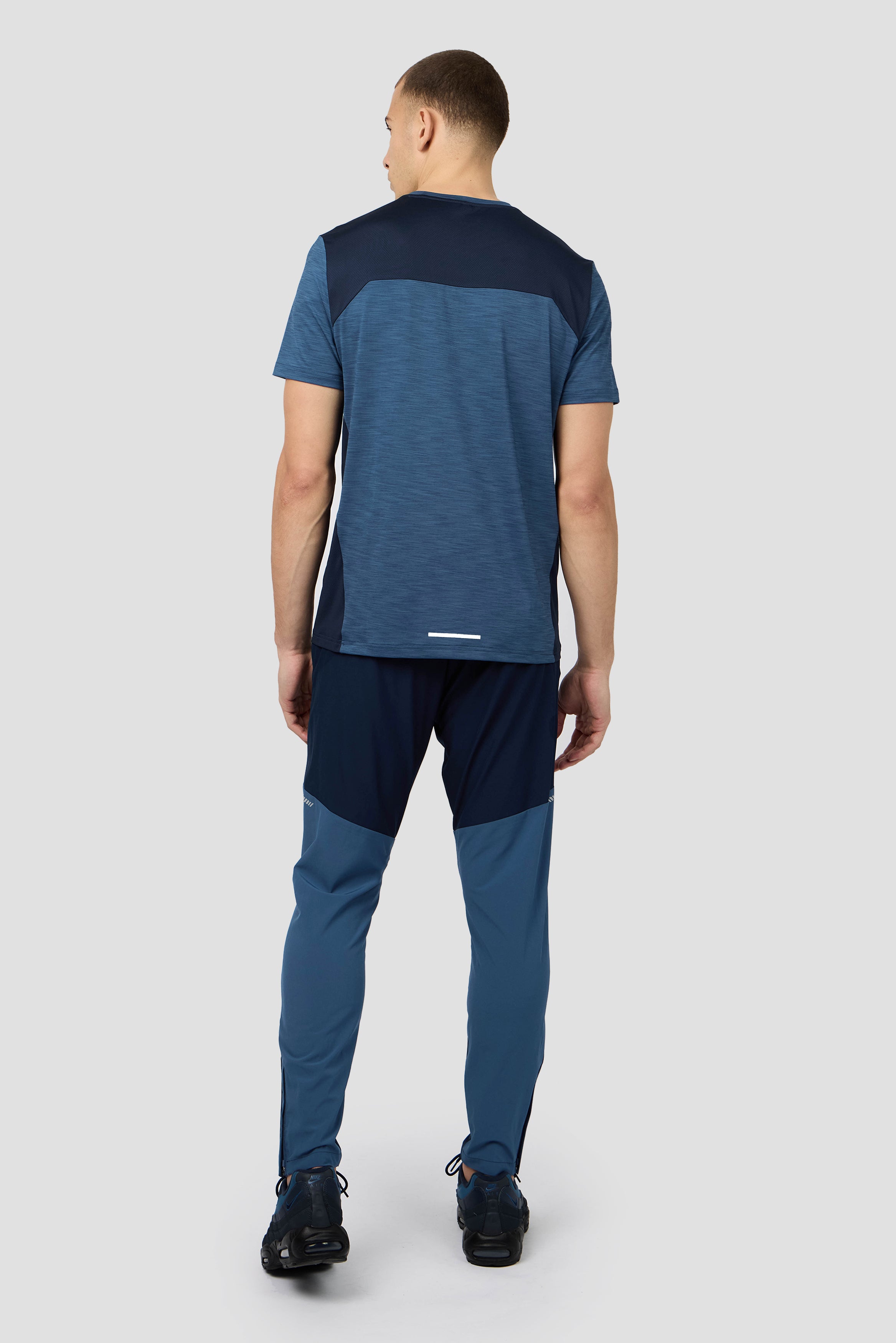 Fuse T-Shirt - Naval Blue | Montirex Sportswear Gymwear Top