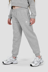 Girls Essence Jogger - Platinum Grey Marl