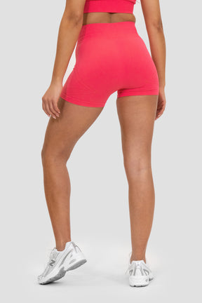 Evolve Seamless Booty Short - Strawberry Soda