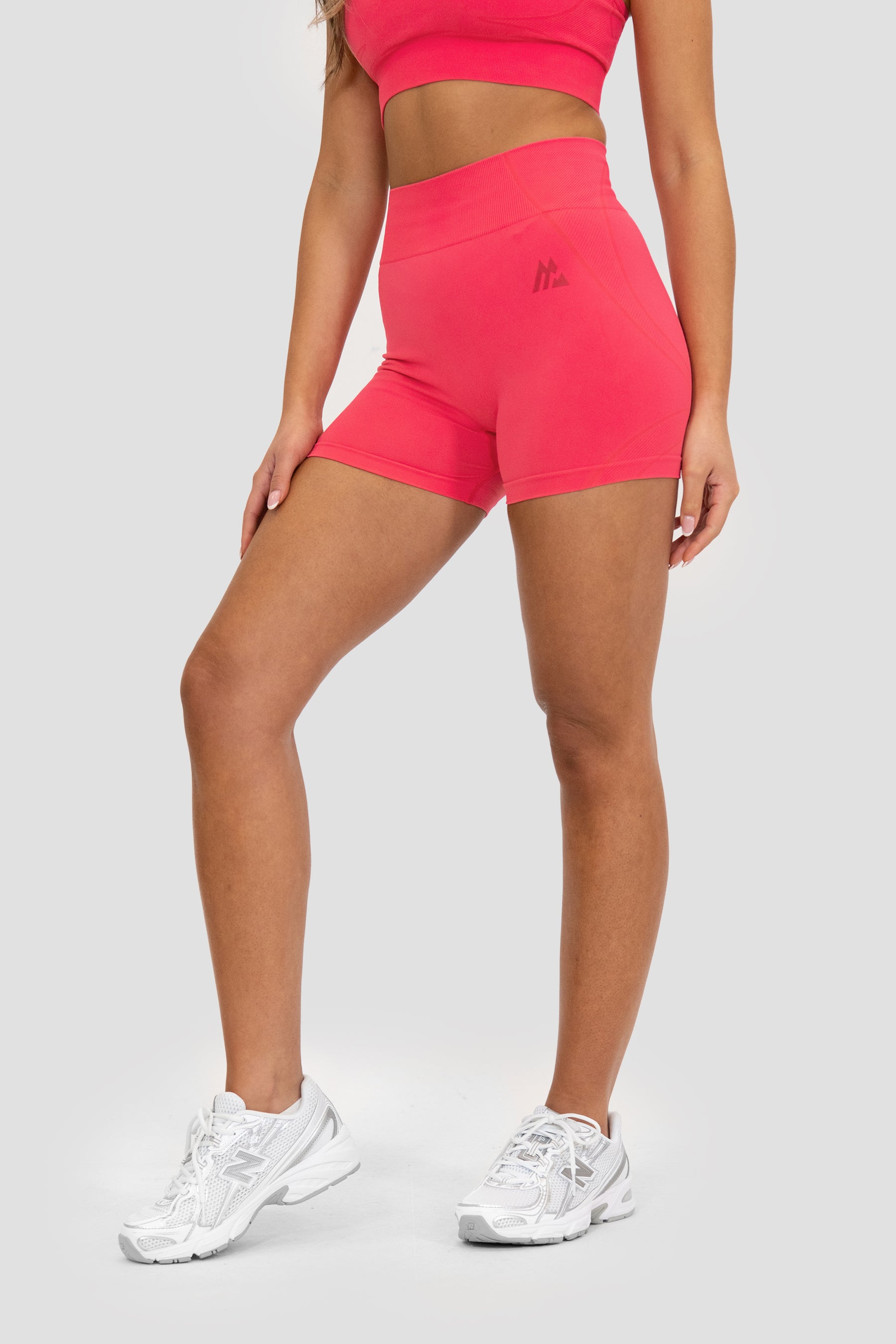 Evolve Seamless Booty Short - Strawberry Soda