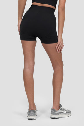 Evolve Seamless Booty Short - Black