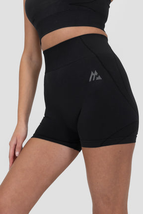 Evolve Seamless Booty Short - Black