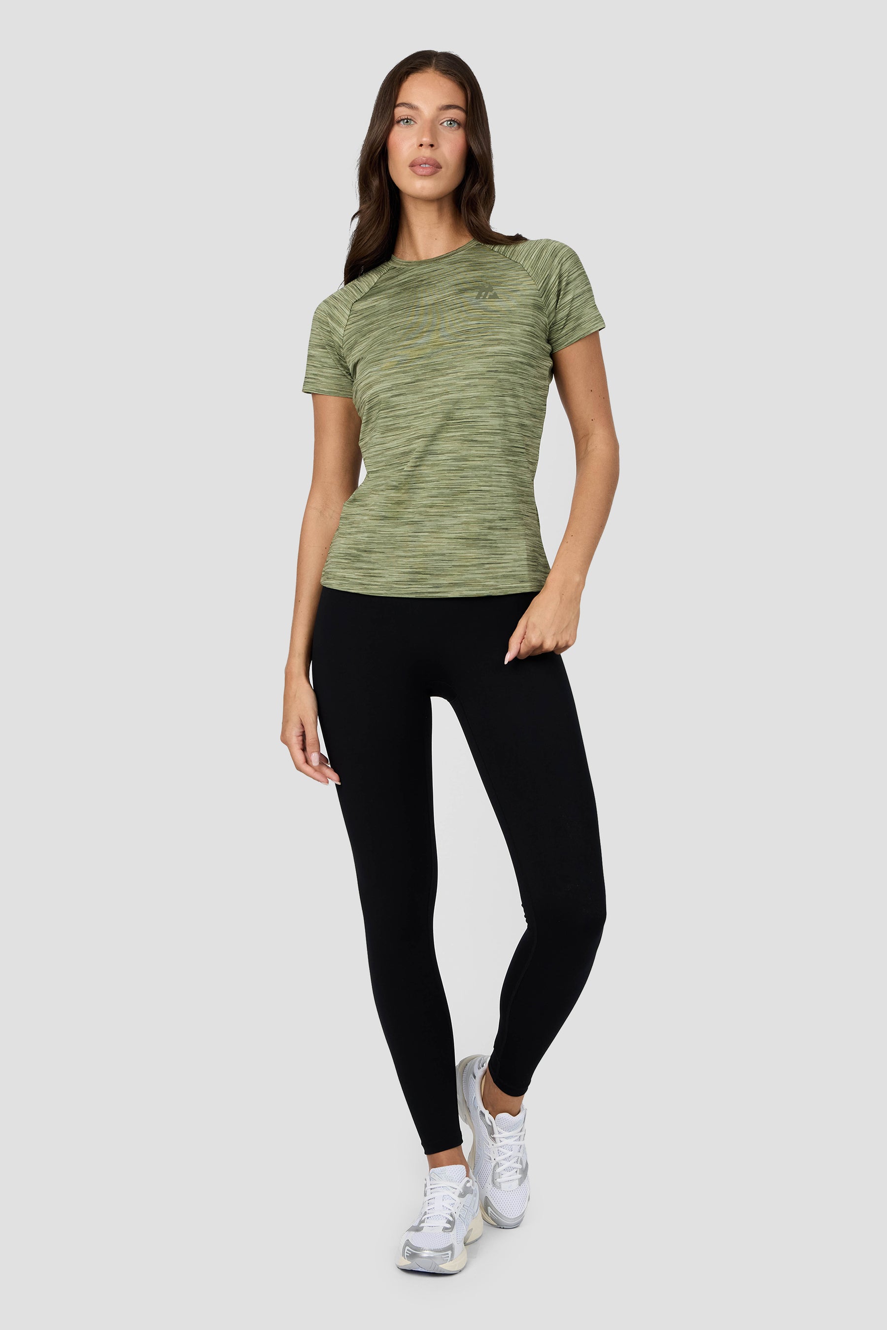 Women's Trail T-Shirt - Khaki Multi