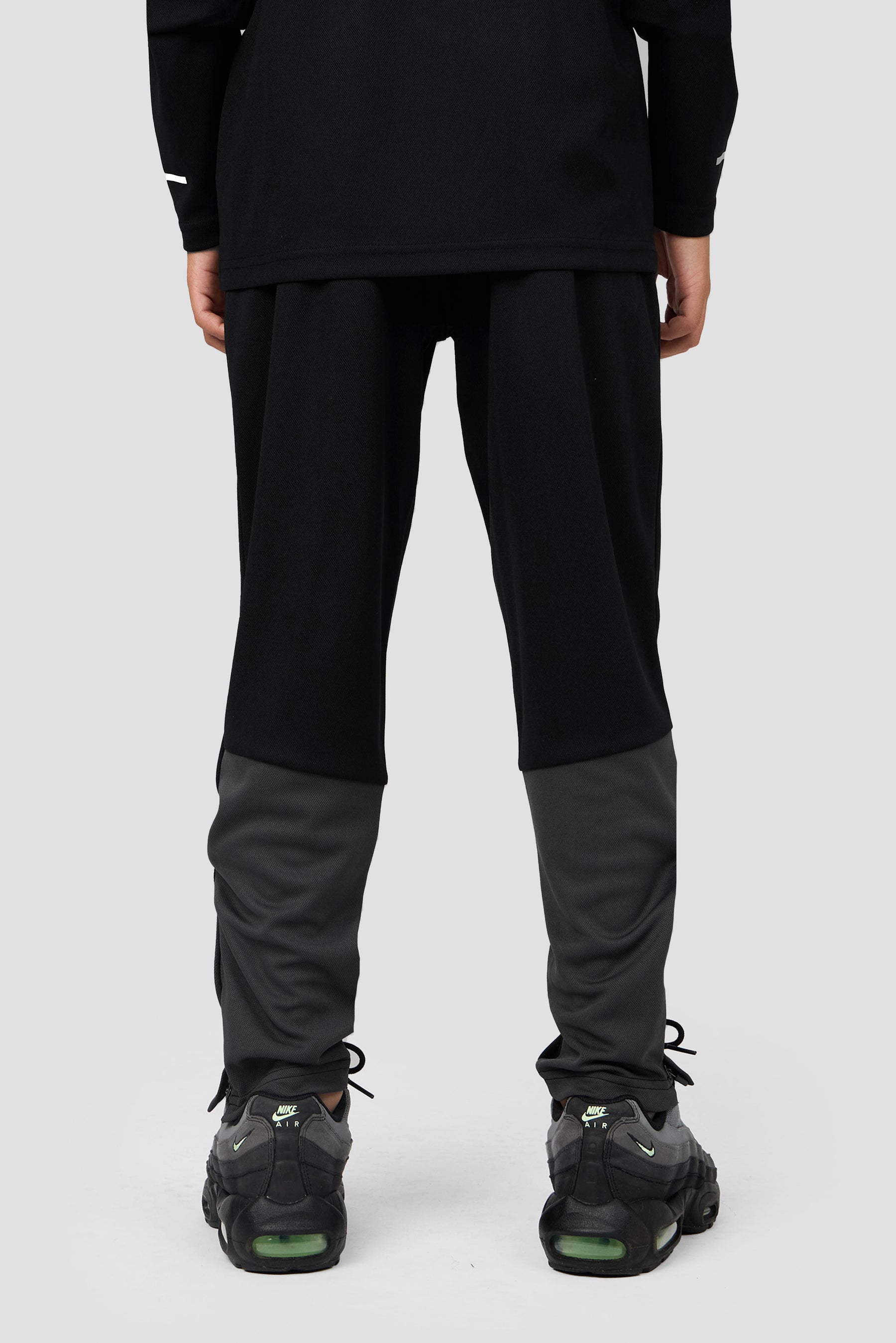 Boys Pace 2.0 Tracksuit - Black/Asphalt