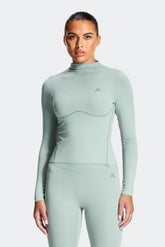 Dawn Long Sleeve Top - Winter Sage