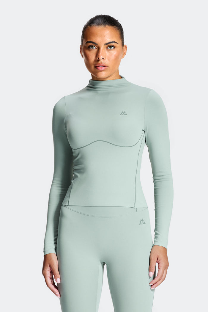 Dawn Long Sleeve Top - Winter Sage