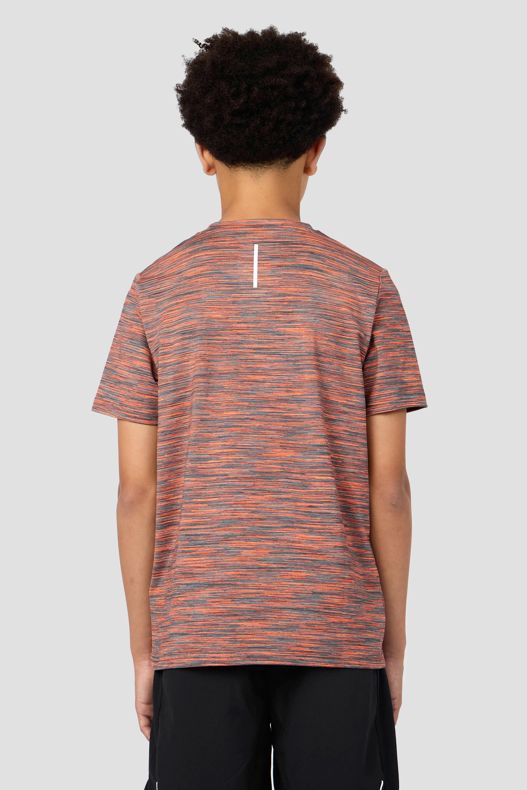 Boys Trail T-Shirt - Grey/Orange