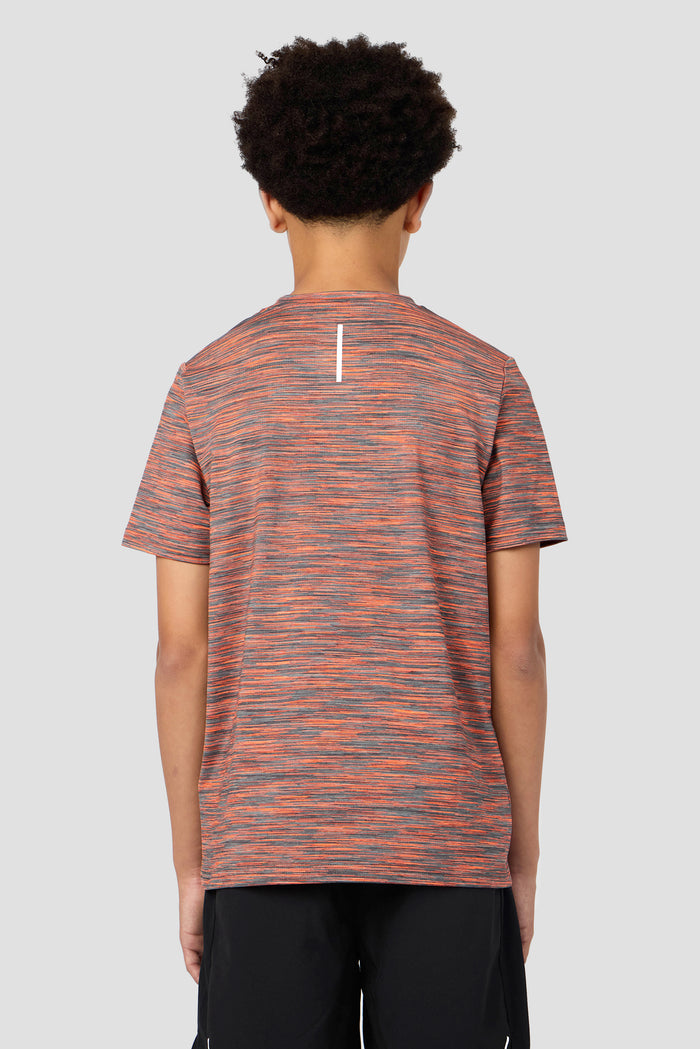 Boys Trail T-Shirt - Grey/Orange
