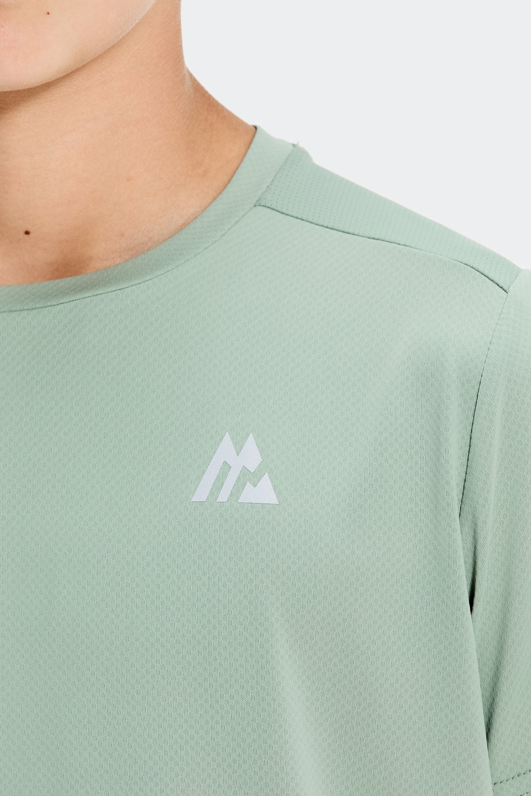 Boys Delta T-Shirt - Ash Green