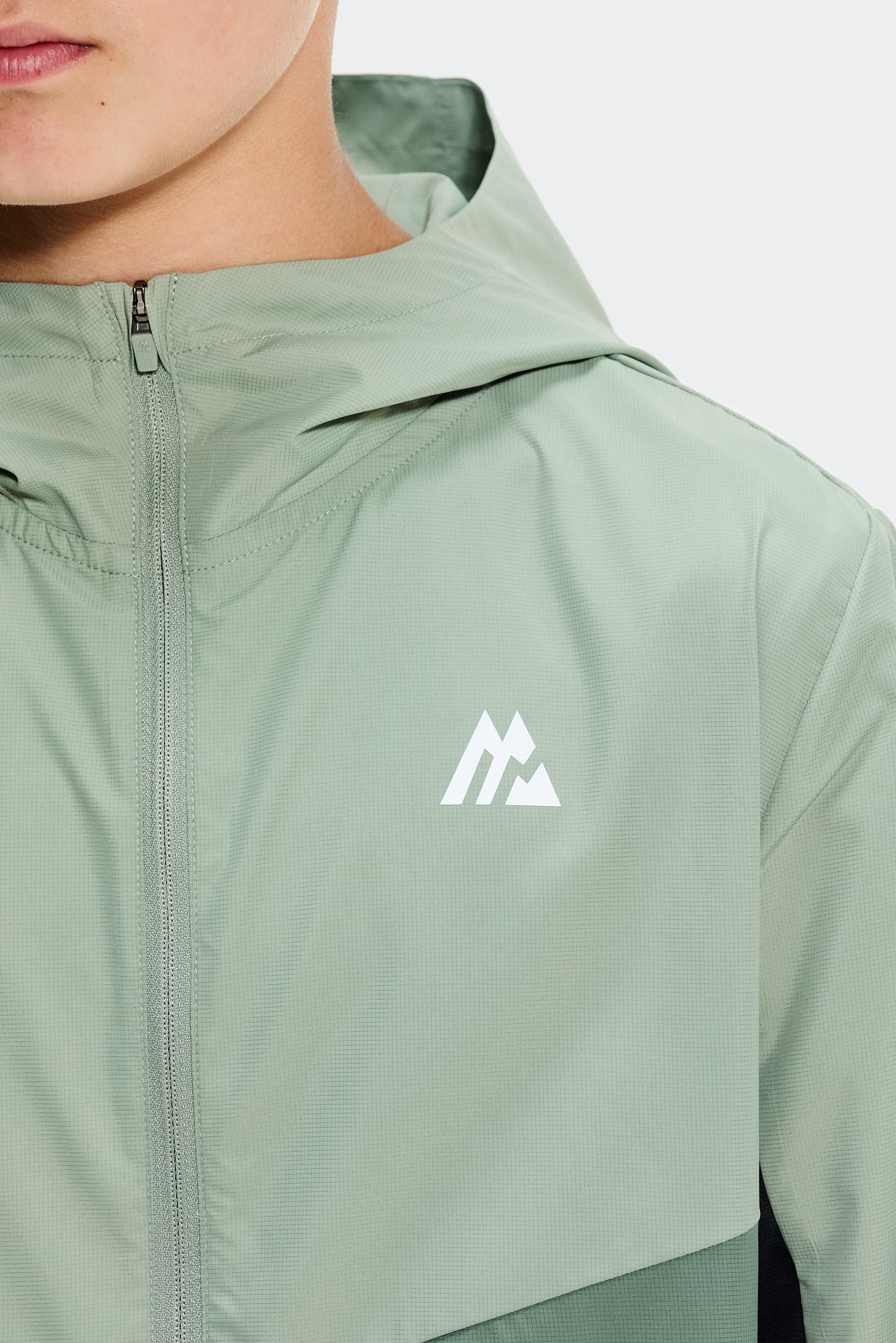 Boys Spectra Windbreaker - Ash Green/Green Slate/Asphalt