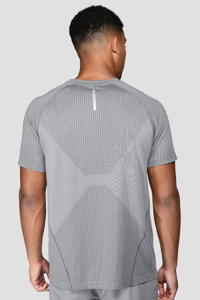 Endurance Seamless T-Shirt - Platinum Grey/Jet Grey