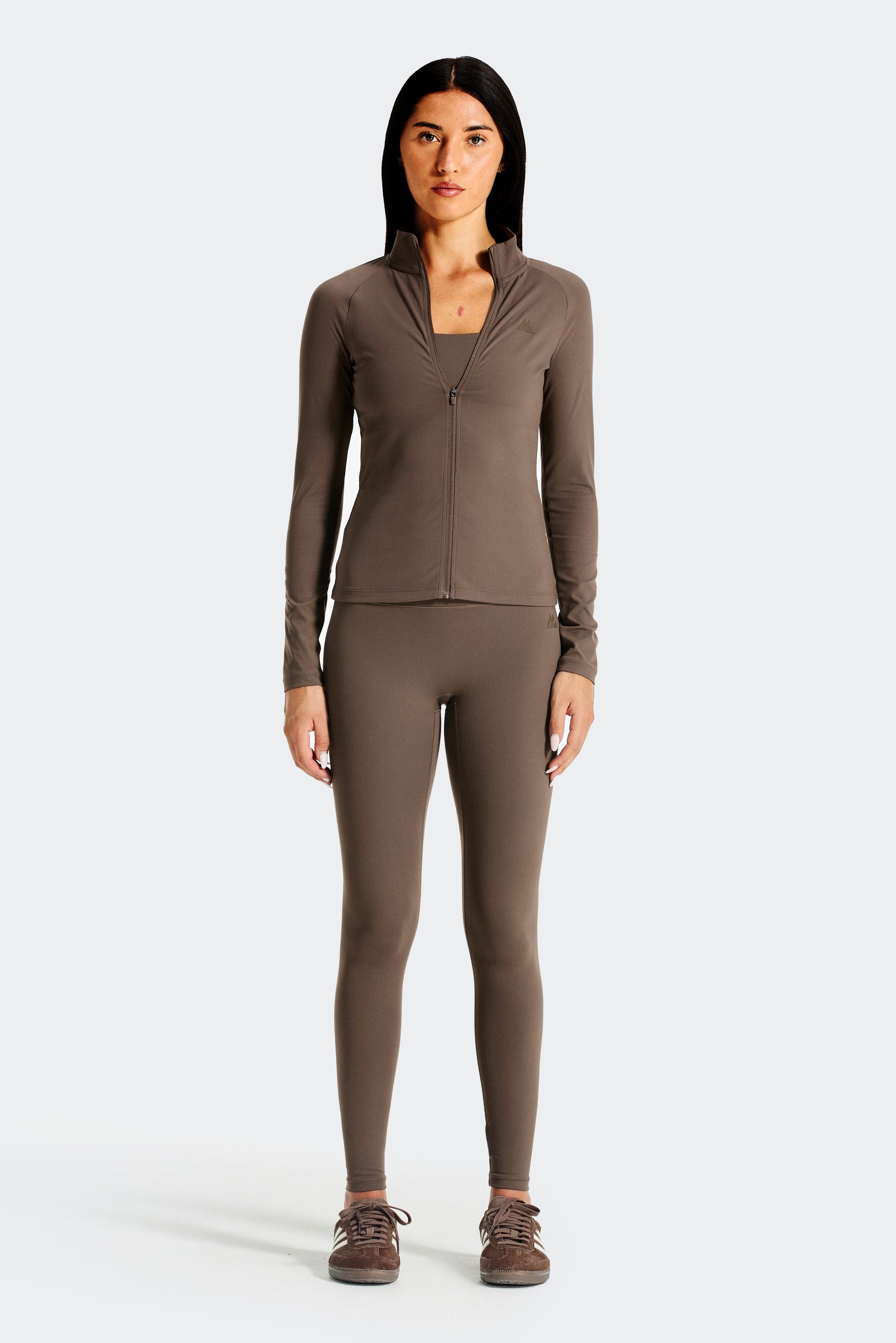 Form Full Zip - Macchiato
