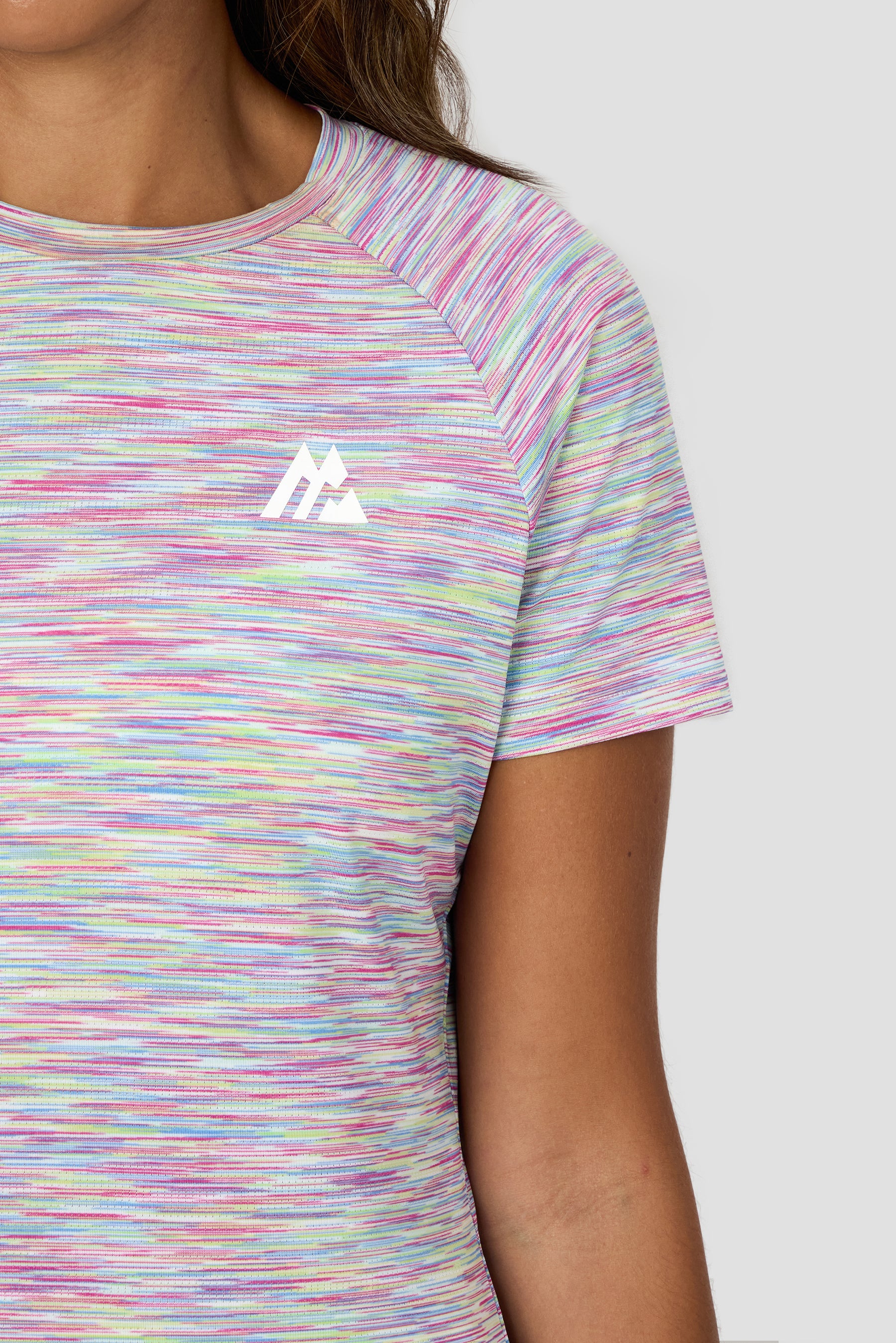 Women's Trail T-Shirt - Yellow/Pink/Blue