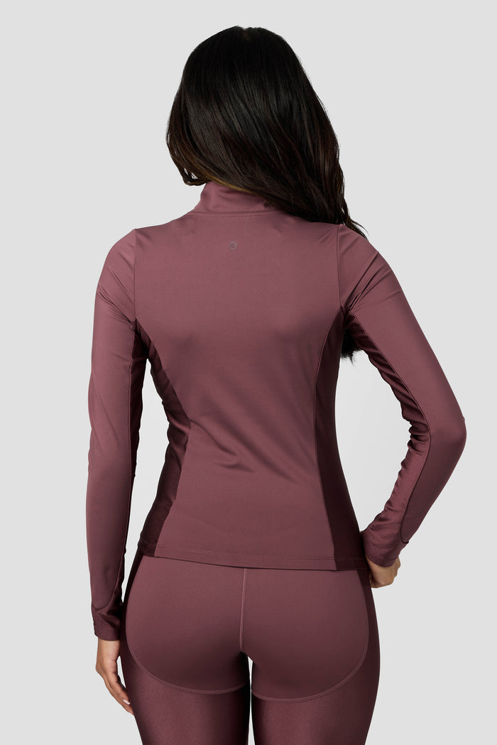 Luna Full Zip - Grape