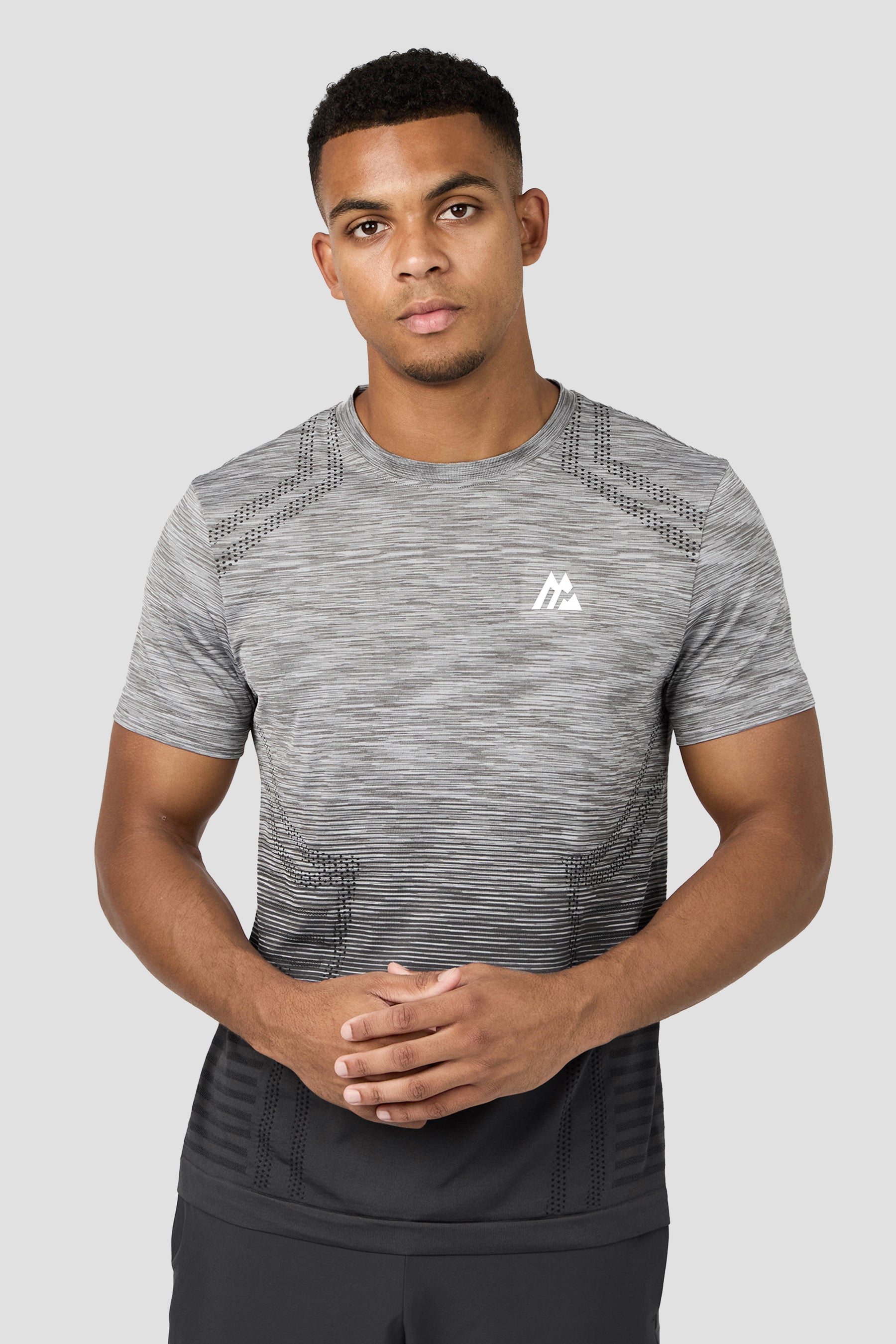 Vector Seamless T-Shirt - Grey/Black