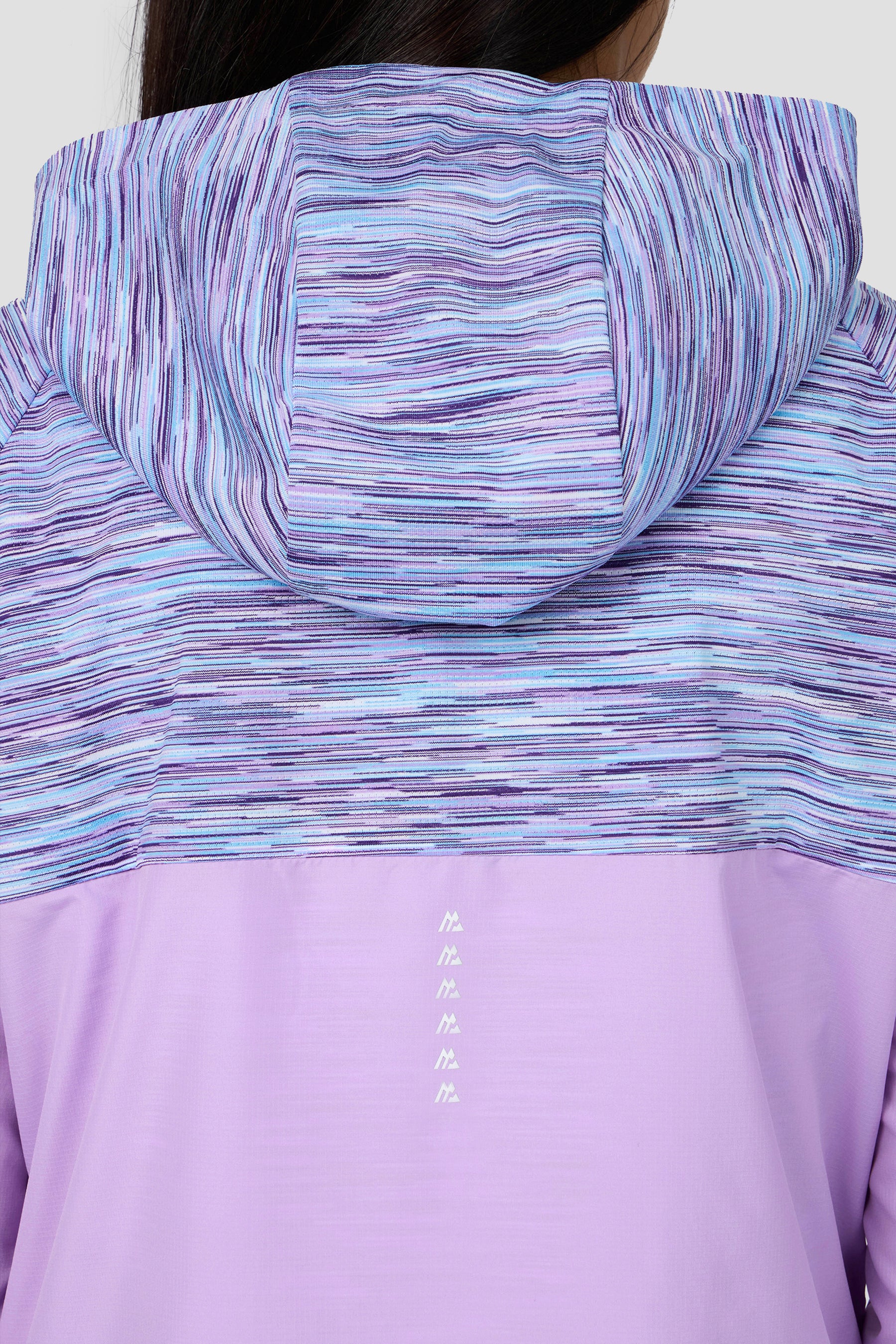 Trail Windbreaker - Lilac/Blue/White