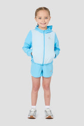 Infant Girls Bounce Windbreaker - Misty Blue/Seashell Blue