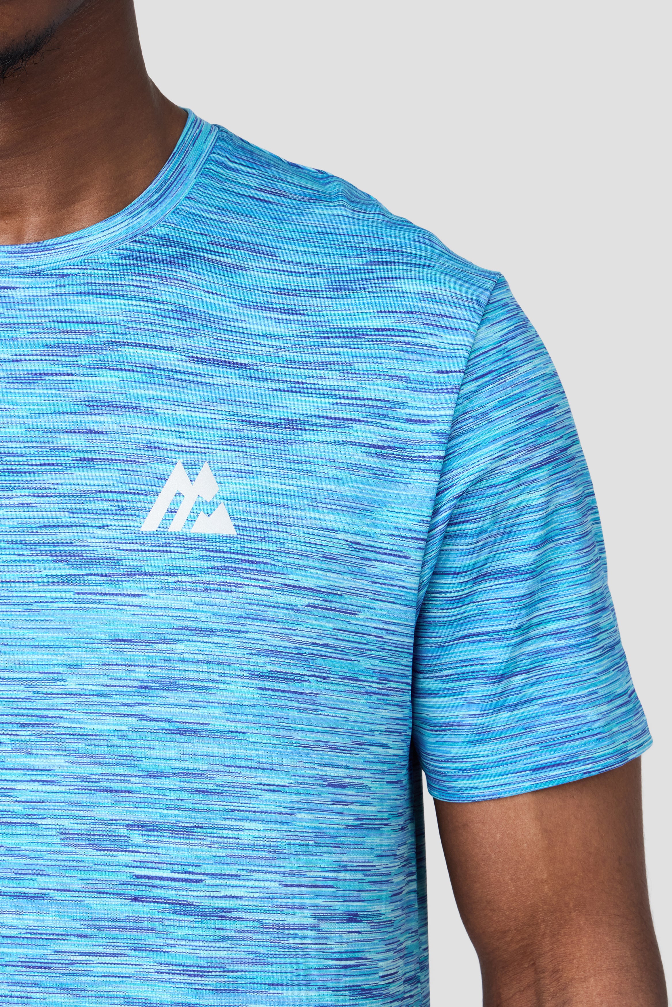 Montirex Trail T-Shirt Blue Multi | Sportswear Gymwear Top