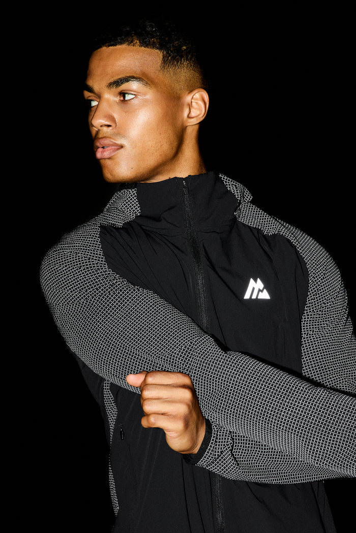 Argent Reflective Jacket - Black