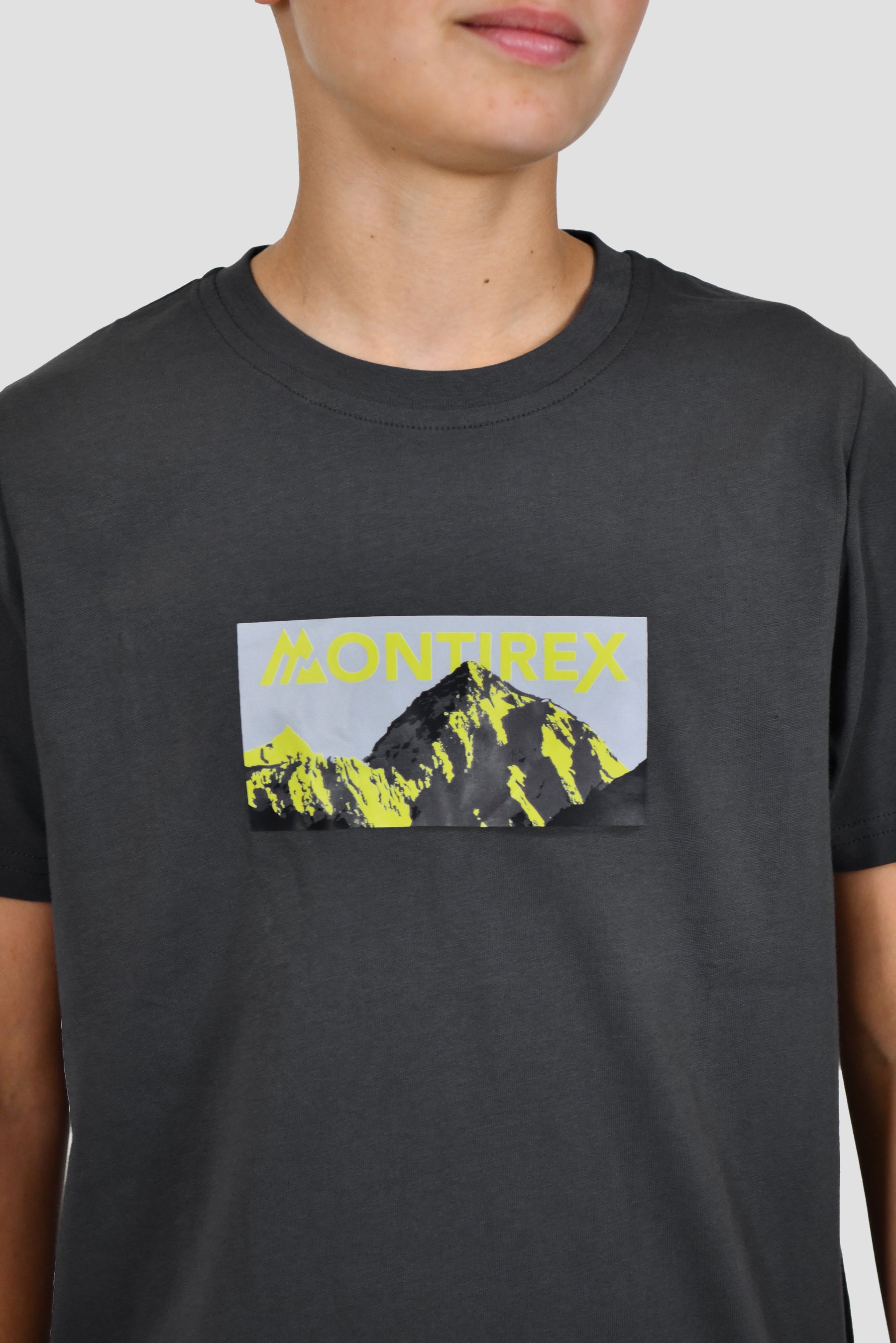 Boys Fell T-Shirt - Asphalt