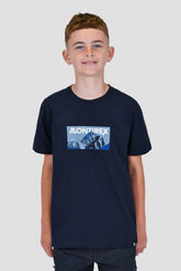 Boys Fell T-Shirt - Midnight Blue