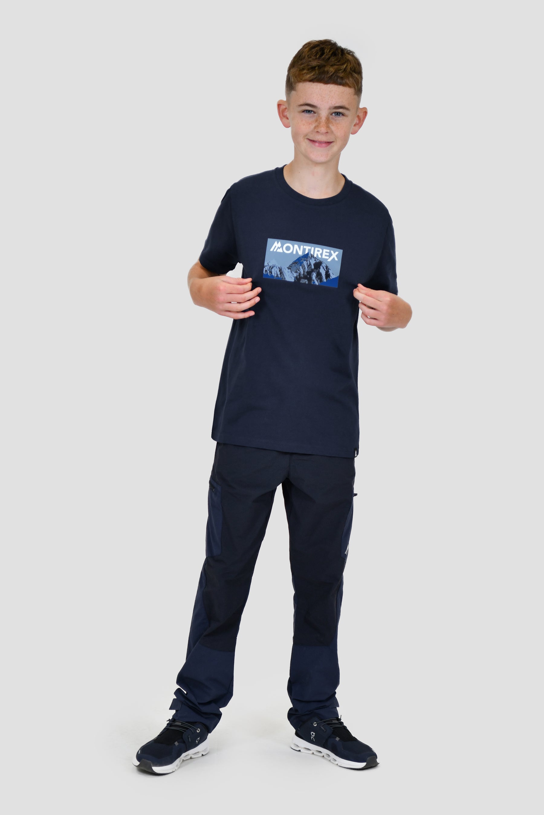 Boys Fell T-Shirt - Midnight Blue