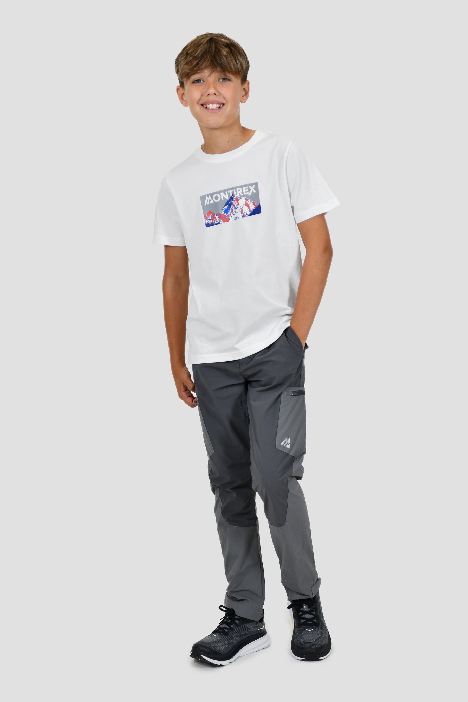 Boys Fell T-Shirt - White