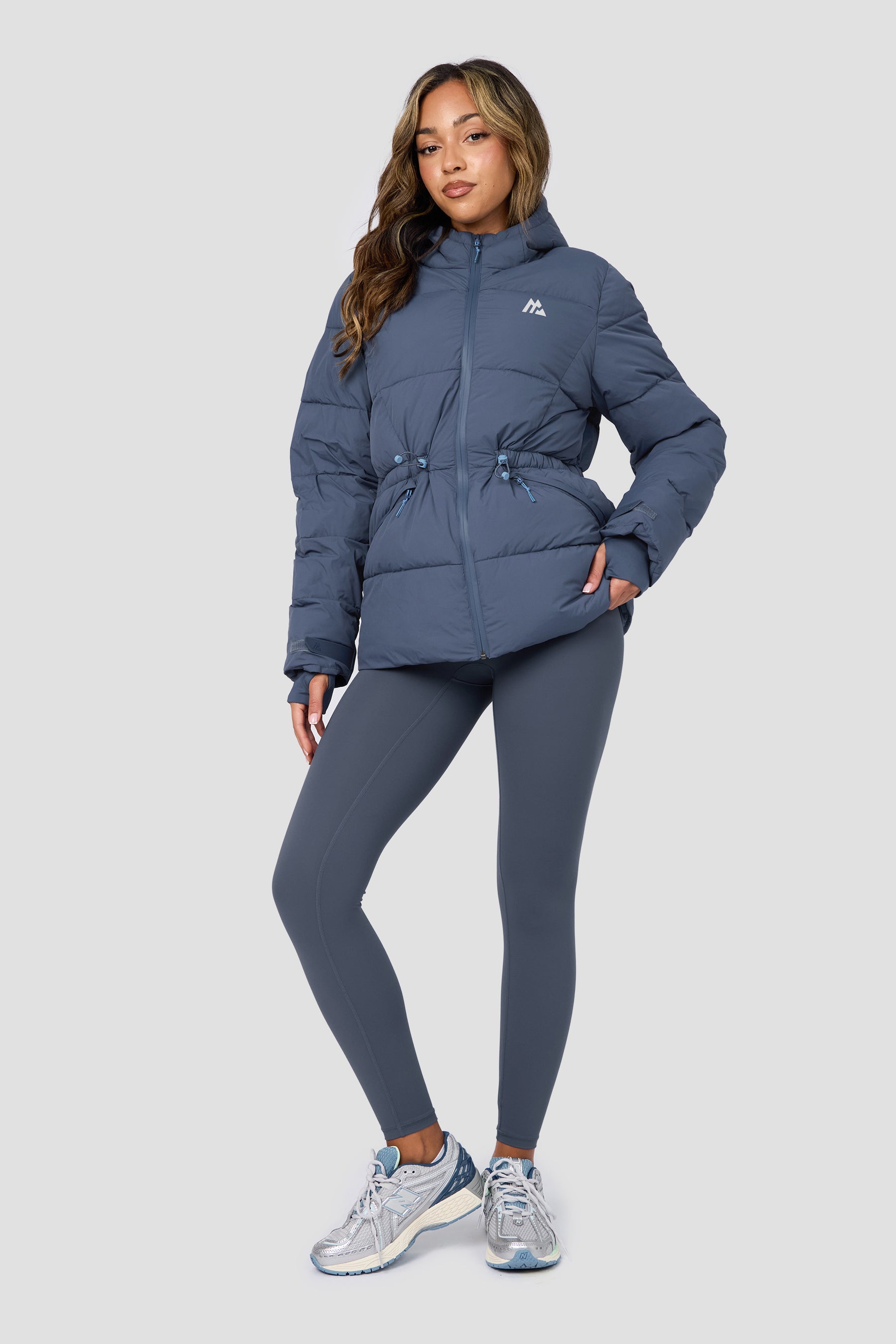 Neige Down Jacket - Greyed Indigo