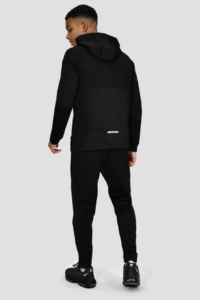 Men's Flex Gridded Hood - Black