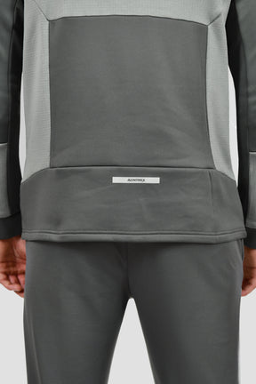 Men's Flex Gridded Hood - Cement Grey/Platinum Grey