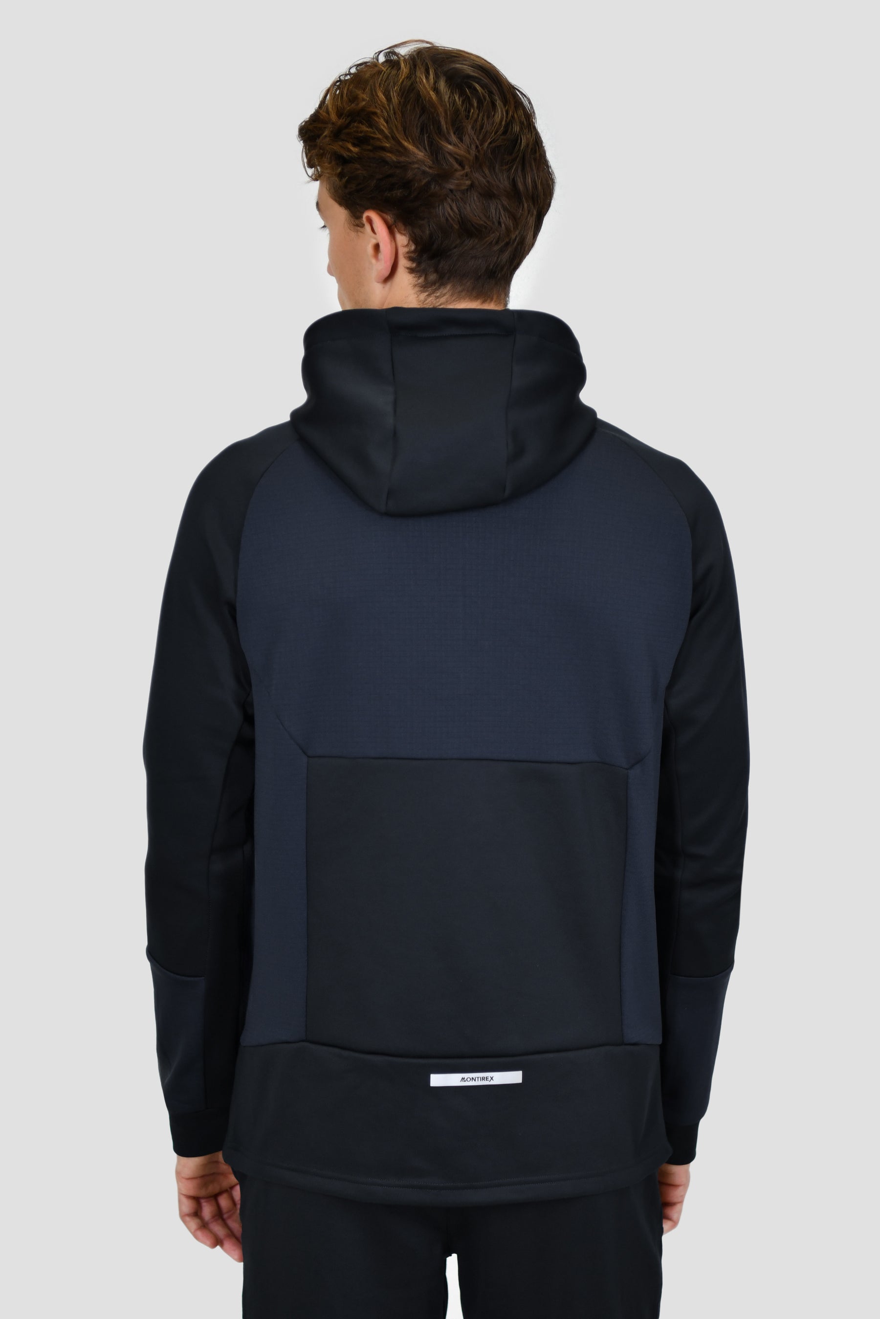 Men's Flex Gridded Hood - Space Blue/Midnight Blue