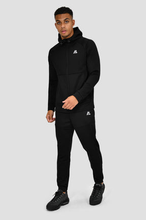 Flex Gridded Jogger - Black