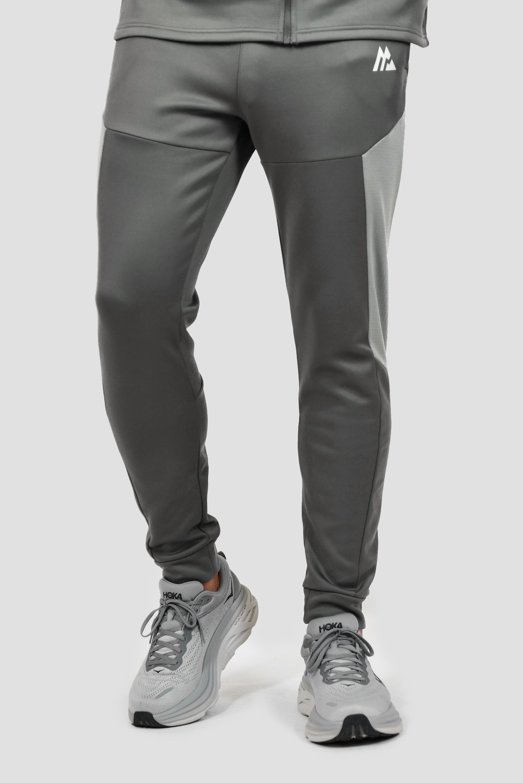 Men's Flex Gridded Jogger - Cement Grey/Platinum Grey