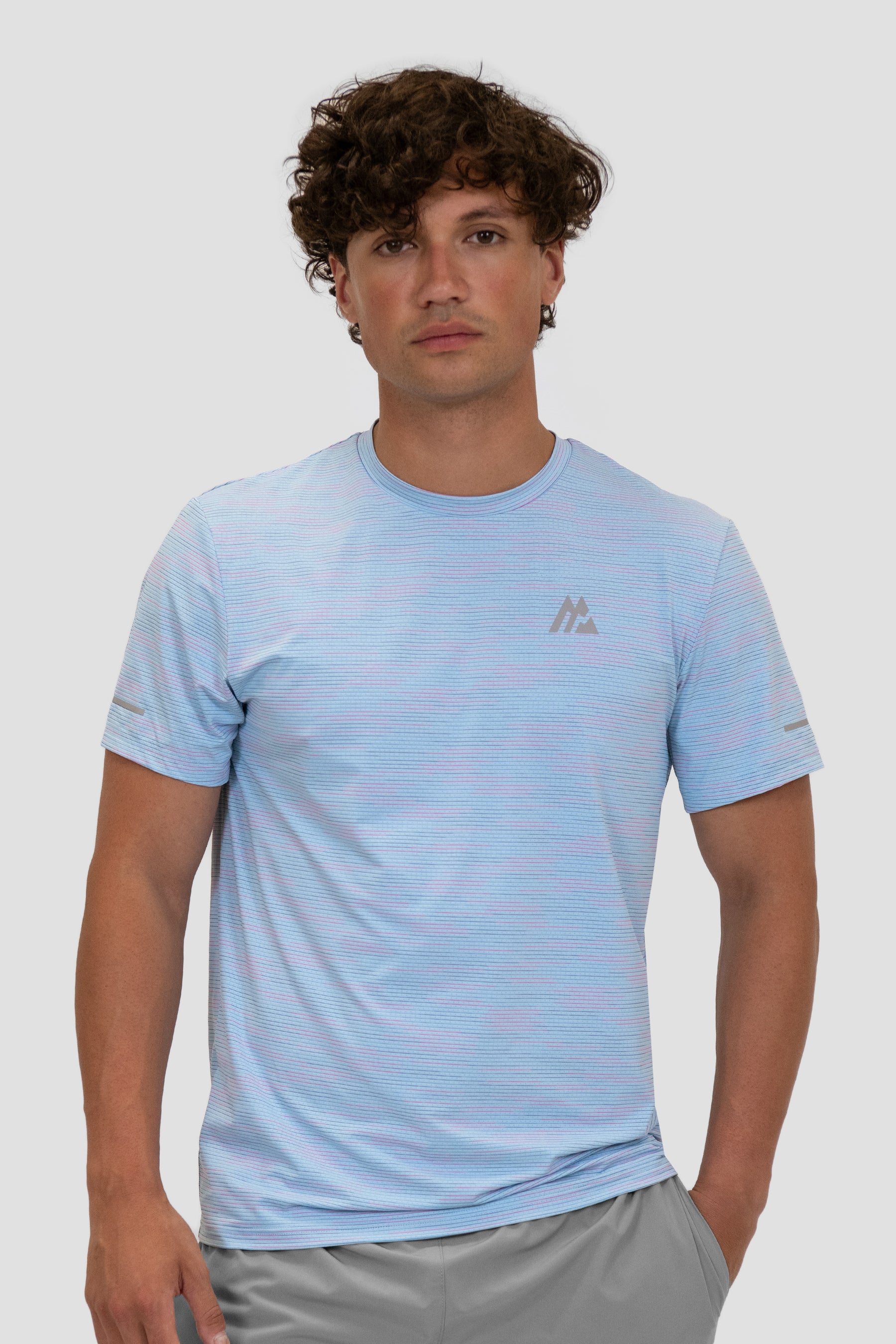 Fly T-Shirt - Baby Blue/Magenta/Marine Blue