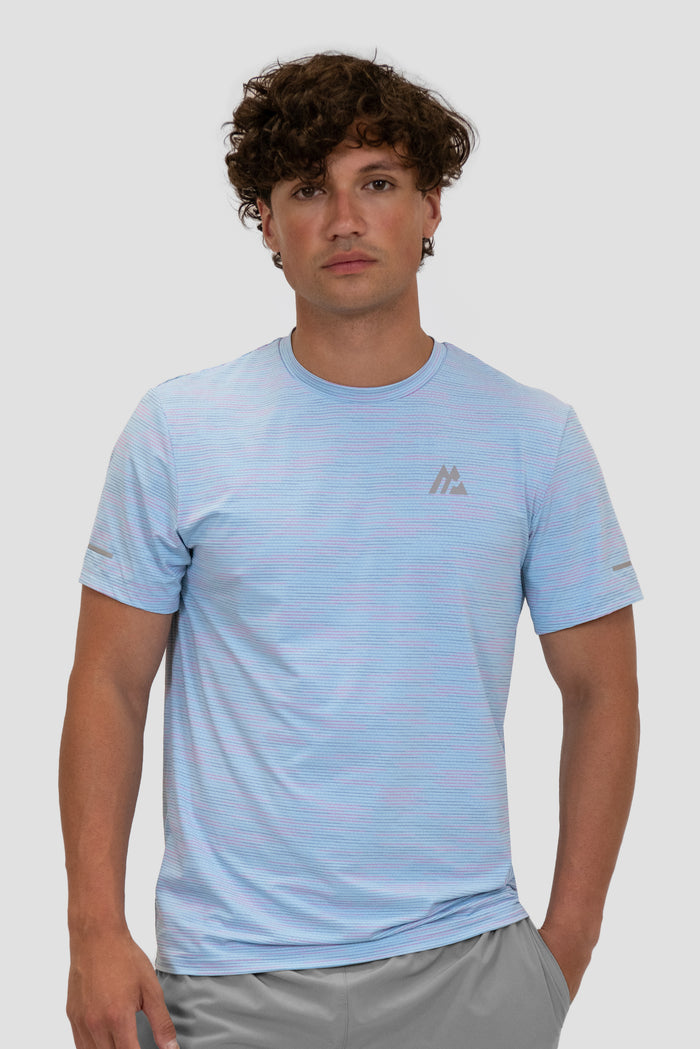 Fly T-Shirt - Baby Blue/Magenta/Marine Blue