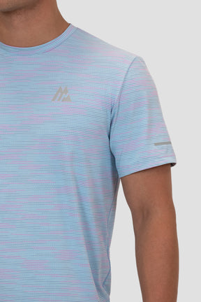 Fly T-Shirt - Baby Blue/Magenta/Marine Blue