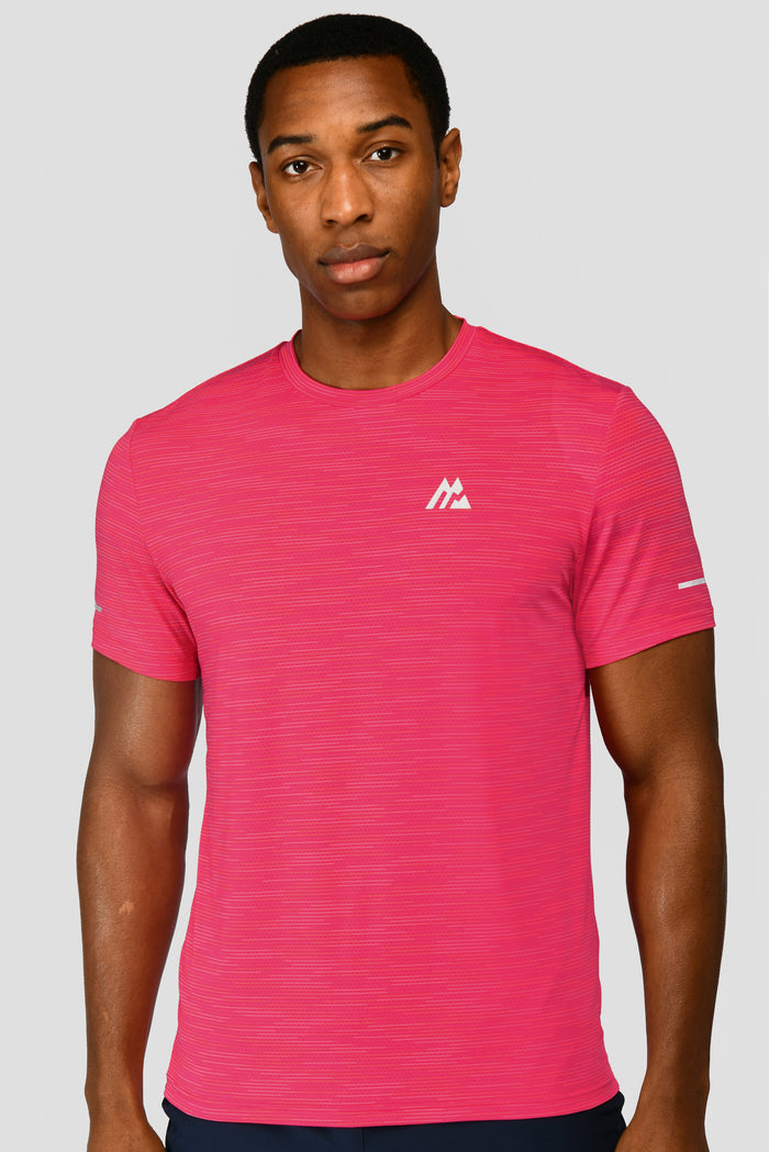 Men's Fly 2.0 T-Shirt - Hibiscus/Fiery Orange/Rouge